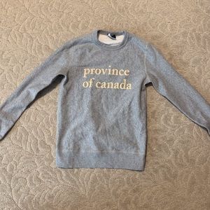Province of Canada crewneck